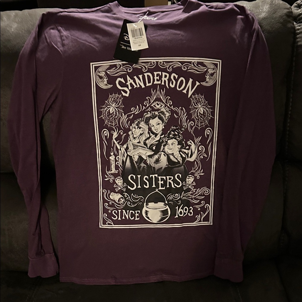 Our Universe Sanderson Sisters Long Sleeve Shirt size SM